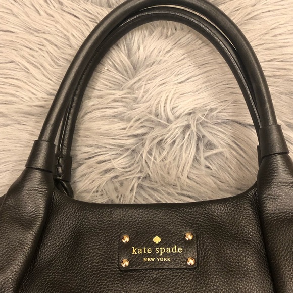 kateSpade BerkshireRoad StevieSatchel blackleather - Picture 5 of 8